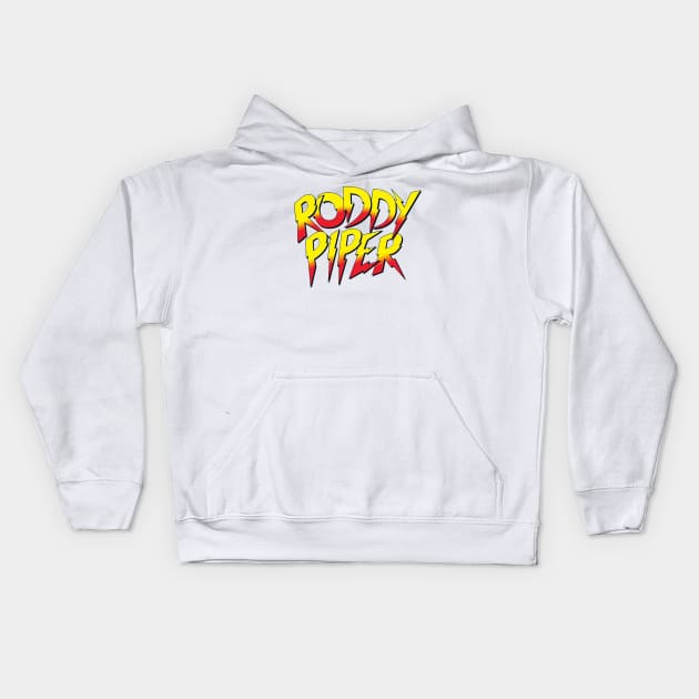 Roddy piper Legacy Kids Hoodie by umarerikstore